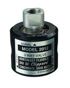 3-Way NO or NC Air-Piloted Valves