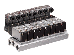 Maximatic Solenoid Valves on Manifold