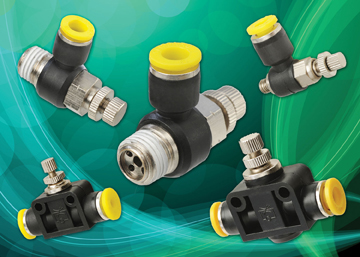 Push-Quick Elbow Flow Control Valves