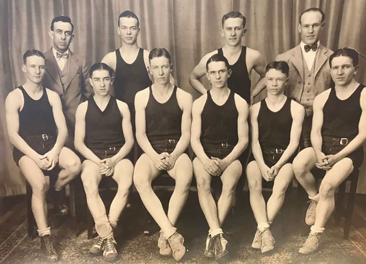 Leonard Clippard, 1926 - Wrestling Team