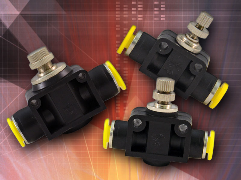 Push-Quick In-Line Flow Control Valves