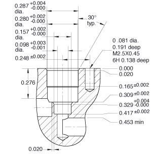 SVM Bore Drawing