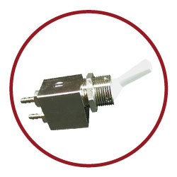 Toggle Valve with Barb Fittings