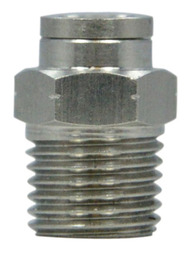 Stainless Steel Push-Quick Male Connectors