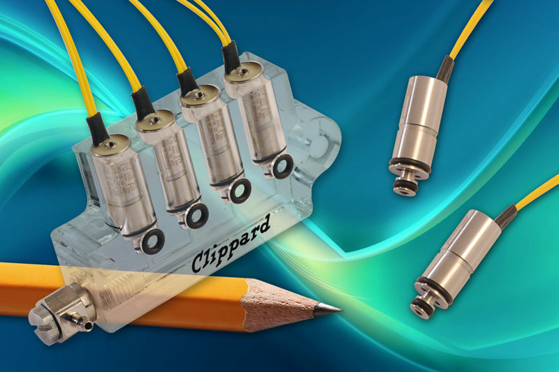 Clippard SV Series 7 mm 2-Way Normally-Closed Electronic Valves