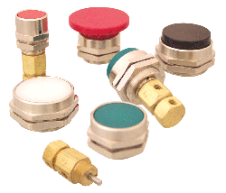 30 mm Yellow White Shown Clippard PC-5F-YL Flush Captivated Push Button 30 mm Yellow White Shown Clippard PC-5F-YL Flush Captivated Push Button